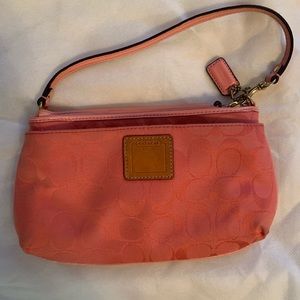 Large Coach Wristlet